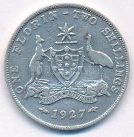 Ausztrália 1927. 1Fl Ag "V. György" T:VF,F
Australia 1927. 1 Florin Ag "George V&quo...