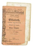 Tschubi, Clara: Elisabeth, Kaiserin von Österreich und Königin von Ungarn. Leipzig, Verlag von Philipp Reclam. Kiadói papírkötés, viseltes állapotban, 9 db fotóval.