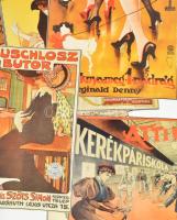 A Balga Szűz és egyéb plakátok modern másolata, 8 db, 34×29 cm