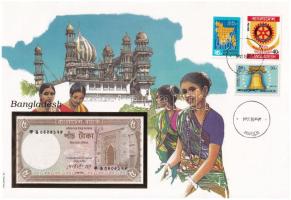 Bangladesh 1981. 5T felbélyegzett borítékban, bélyegzéssel T:I Bangladesh 1981. 5 Taka in envelope with stamp and cancellation C:UNC