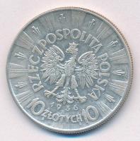 Lengyelország 1936. 10Zl Ag "Józef Pilsudski" T:2- patina, apró karc
Poland 1936. 10 Zlot...