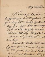 Váradi Várady Károly (1859-1914) ügyvéd, országgyűlési képviselő hagyatékából származó levelezés, fo...