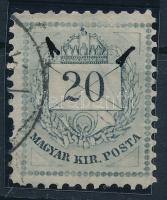 1881 20kr dupla karccal (ex Lovász)