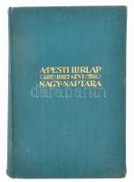 1927 A Pesti Hírlap nagy naptára az 1927. közönséges évre. Harminchetedik évf. Bp., én., Légrády. Fe...