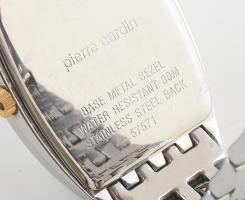 Pierre Cardin férfi karóra, kvarc, új elemmel, működik, szép állapotban, fém szíjjal, 30x25 cm