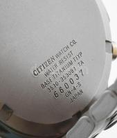 Citizen Titanium férfi karóra, naptárkijelzős, kvarc, új elemmel, működik, fém szíjjal, d: 30 mm