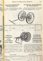 Bárdos és Brachfeld Műszaki és Villamossági Vállalat árjegyzék. A malomipar, mindennemű gyárüzem, gé...