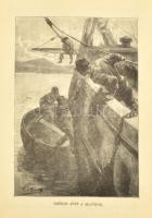 Verne Gyula: Az Antillák világa. Ford.: Zigány Árpád. Bp., 1905., Franklin, 231+1 p. Egészoldalas ké...