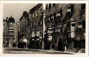 1937 Rattenberg (Tirol), Gasthof Adler / inn, restaurant and café