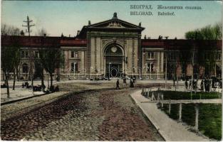 1925 Beograd, Belgrade; Bahnhof / railway station (EK)