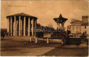 1911 Roma, Rome; Tempio di Vesta / Temple of Vesta (tear)