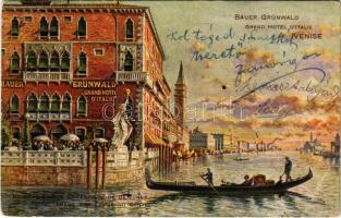 1913 Venezia, Venice; Grand Hotel d'Italie, Bauer Grünwald (EB)