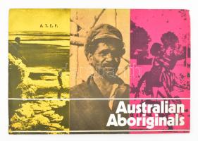 1974 Australian Aboriginals, angol nyelvű, fekete-fehér fotókkal illusztrált mappa