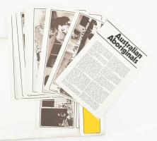 1974 Australian Aboriginals, angol nyelvű, fekete-fehér fotókkal illusztrált mappa
