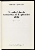 Frank György - Mészáros Ferenc: Személygépkocsik üzemeltetési és diagnosztikai adatai. Bp., 1980., M...