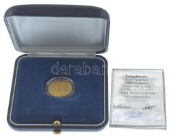 DN Aranyforint Au "Károly Róbert", "687." sorszámozott utánveret (3.55g/0.986) t...