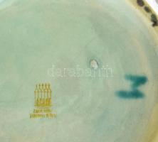 Zsolnay eozin mázas váza, jelzett, mázrepedéssel, m: 29,5 cm