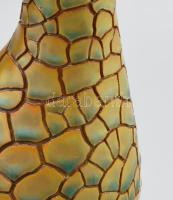 Zsolnay repesztett eozin mázas váza. Jelzéssel, hibátlan, m: 33 cm. Ritka!