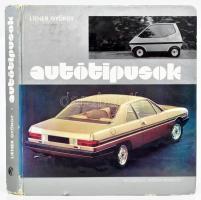 Liener György: Autótípusok. Budapest, 1977, Műszaki Könyvkiadó. Kiadói kartonált papírkötés, számos fekete-fehér fotóval illusztrálva, gerincen apró sérüléssel.