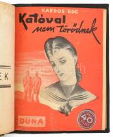 Kolligátum ponyvákból, 6 db:
Szitnyai Zoltán: Aki lehetett volna. Százezrek könyve. Bp., 1942., Ách...