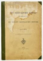 Alois Riegl: Ein orientalischer Teppich vom Jahre 1202 n. Chr. und die ältesten orientalischen Teppiche. Mit 2 Farbtafeln und 16 Text-illustrationen. Berlin, 1895, Georg Siemens, 33+2 (színes táblák) t. Fekete-fehér szövegközti illusztrációkkal, és 2 egészoldalas szövegközti táblával. Átkötött félvászon-kötésben, kopott borítóval, megviselt állapotban: foltos, 45x32 cm