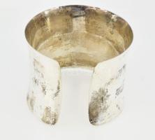 Ezüst (Ag) karperec, karreif, jelzéssel, nettó: 47 g