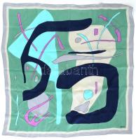 Sevini olasz 100% selyem kendő, 83x80 cm