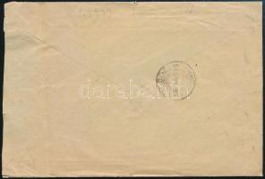 1935 Országos Tüdőbeteg-Szanatórium Egyesület gépelt levele, fejléces papíron, borítékkal, aláírássa...