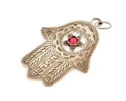 Ezüst(Ag) medál, jelzett, kopásnyomokkal, h: 5 cm, bruttó: 2,8 g