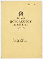 1956 Fényképes horgászjegy, kispesti lakos részére, Bányaterv Horgász Egyesület tagja