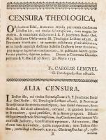 [John Duns Scotus (1265/66-1308) - Botár János Joakim (1696-1764)] Ioannes Duns Scotus - Joachimo Bo...