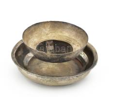 Szentpéteri József antik ezüst spirituszos kávéfőző. Pest 1846. Jelzett 13 latos ezüst jellel. Meste...