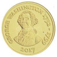 Szenegál 2017. 250F Au "George Washington" (0,5g/0.999) T:PP Senegal 2017. 250 Francs Au &...