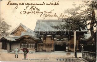 1906 Kyoto, Temple Nishihonganji (EK)