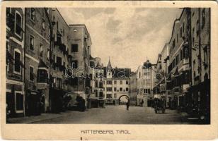 1916 Rattenberg (Tirol), street view (EB)