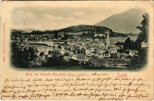 1899 (Vorläufer) Bad Ischl, Blick von Sterzens Abendsitz / general view, bridge (cut)