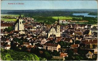 1930 Krems an der Donau, general view (crease)