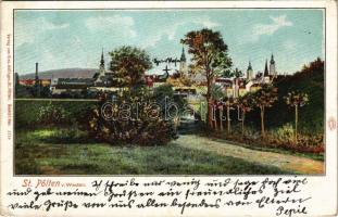 1900 Sankt Pölten, von Westen / general view (EK)