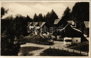 1929 Merano, Meran (Südtirol); Albergo Statione di S. Vigilio / hotel (glue marks)