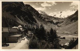 1929 Merano, Meran (Südtirol); Gruppo dell&#039;Ortler, Hotel Solda / hotel (glue marks)