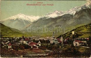 Merano, Meran (Südtirol); Obermais-Meran gegen Vinschgau / Maia Alta (EK)