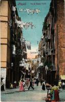 Napoli, Naples; Via di Basso Porto / street view (EB)