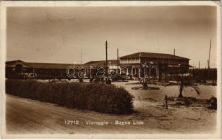 1927 Viareggio, Bagno Lido / beach (EK)