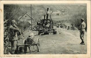 A harminc és feles. Képes Újság kiadása / WWI Austro-Hungarian K.u.K. military, 30,5 cm caliber mortar cannon (EK)