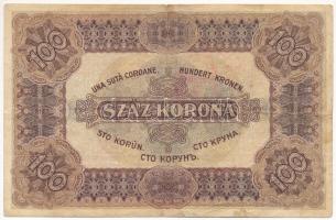 1920. 100K "Orell Füssli Zürich" nyomdahely jelöléssel T:F kisebb beszakadás Adamo K29