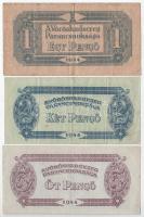 1944. 1P-100P (7xklf) "A Vöröshadsereg Parancsnoksága" T:XF-F