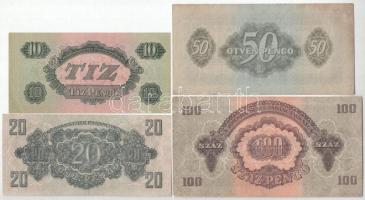 1944. 1P-100P (7xklf) "A Vöröshadsereg Parancsnoksága" T:XF-F