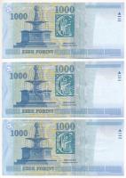 2005. 1000Ft (3db) "DB" "DC" T:AU