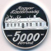 2010. 5000Ft Ag "Erkel Ferenc születésének 200. évfordulója" kapszulában, tanúsítvánnyal T...