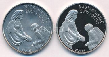 2014. 2000Ft Cu-Ni "Magyar Máltai Szeretetszolgálat 25. évfordulója" (2xklf) T:PP,BU
Adam...
